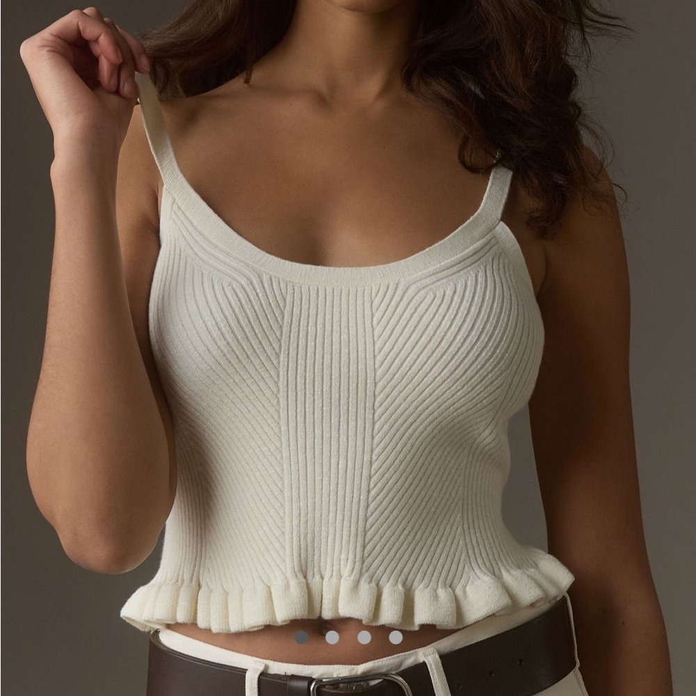Anthropologie Sweater Tank Top